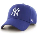 shapka-izvita-sinya-reguliruem-za-deca-na-new-york-yankees-mlb-ot-47-brand