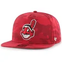 shapka-ploska-kamuflazh-snapbek-na-cleveland-indians-mlb-ot-47-brand