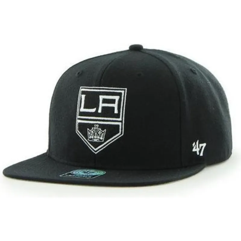 schwarze-snapback-kappe-los-angeles-kings-nhl-captain-von-47-brand