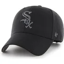 shapka-izvita-cherna-reguliruem-plateado-na-chicago-white-sox-mlb-ot-47-brand