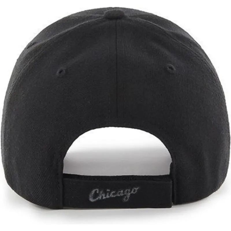 shapka-izvita-cherna-reguliruem-plateado-na-chicago-white-sox-mlb-ot-47-brand shapka-izvita-cherna-reguliruem-plateado-na-chicago-white-sox-mlb-ot-47-brand