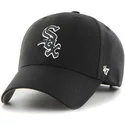 shapka-izvita-cherna-snapbek-na-chicago-white-sox-mlb-ot-47-brand