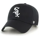 shapka-izvita-cherna-reguliruem-na-chicago-white-sox-mlb-ot-47-brand
