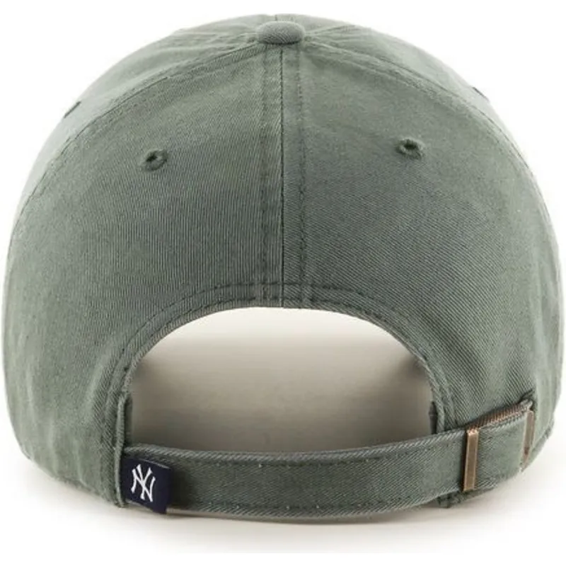 shapka-izvita-zelena-reguliruema-na-new-york-yankees-mlb-ot-47-brand