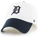 shapka-izvita-byala-reguliruema-en-dos-tonos-na-detroit-tigers-mlb-ot-47-brand