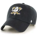 anaheim-ducks-nhl-clean-up-kappe-in-schwarz-von-47-brand