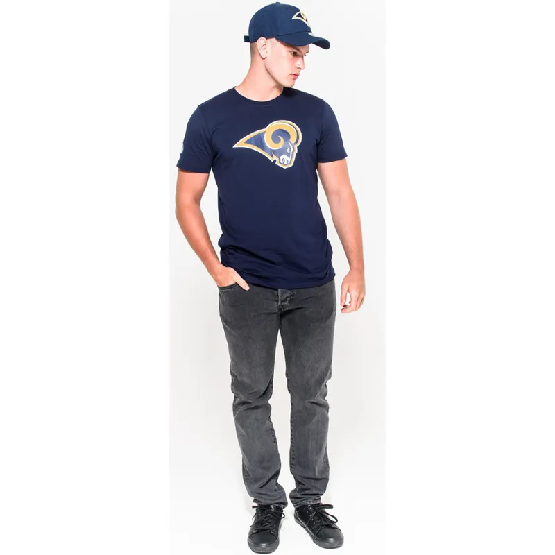 teniska-ks-rkav-sinya-na-los-angeles-rams-nfl-ot-new-era