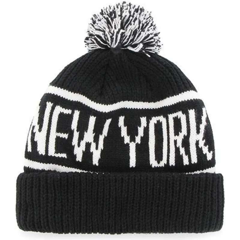 shapka-pompon-cherna-na-new-york-yankees-mlb-ot-47-brand
