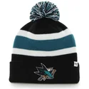 shapka-pompon-cherna-na-san-jose-sharks-nhl-ot-47-brand