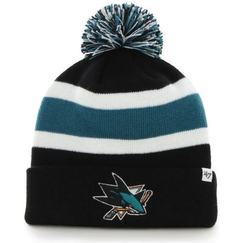 shapka-pompon-cherna-na-san-jose-sharks-nhl-ot-47-brand