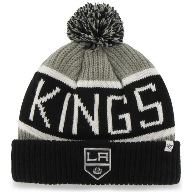 shapka-pompon-siv-na-los-angeles-kings-nhl-ot-47-brand shapka-pompon-siv-na-los-angeles-kings-nhl-ot-47-brand
