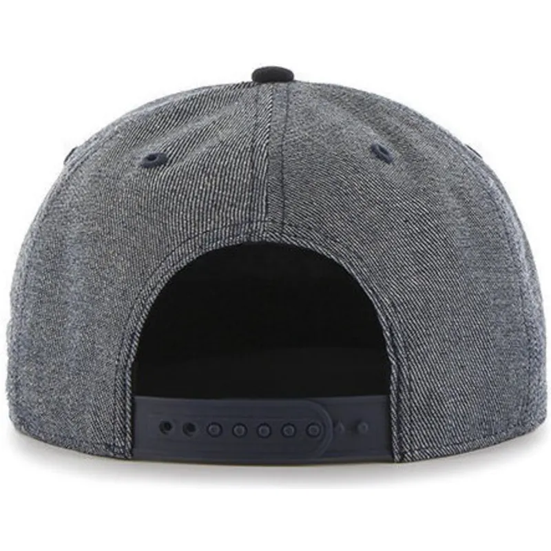shapka-ploska-siv-snapbek-na-new-york-yankees-mlb-ot-47-brand