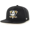 shapka-ploska-cherna-snapbek-na-anaheim-ducks-nhl-ot-47-brand