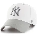 shapka-izvita-byala-reguliruem-na-new-york-yankees-mlb-ot-47-brand