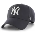 gebogene-marineblaue-snapback-kappe-der-new-york-yankees-mlb-mvp-von-47-brand