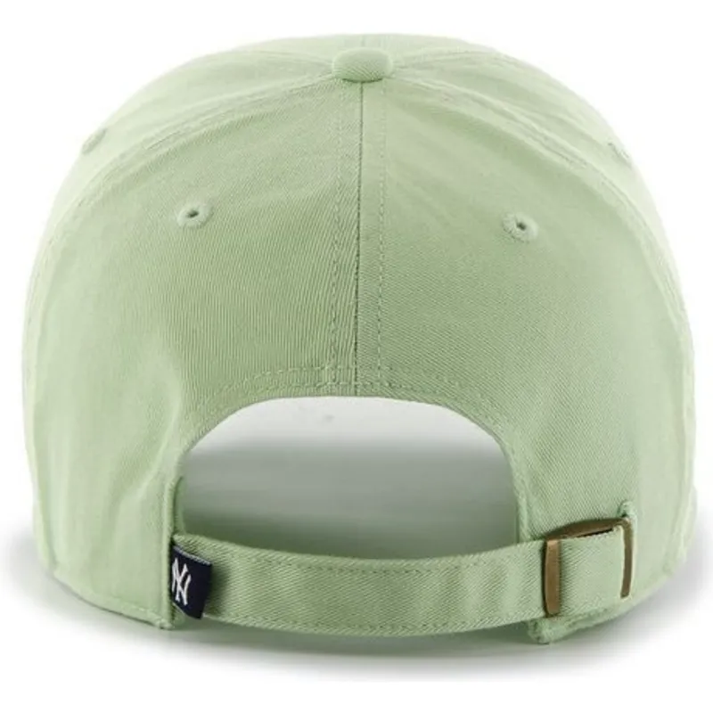 shapka-izvita-zelena-reguliruem-na-new-york-yankees-mlb-ot-47-brand