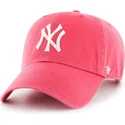 shapka-izvita-roza-reguliruem-chicle-na-new-york-yankees-mlb-ot-47-brand
