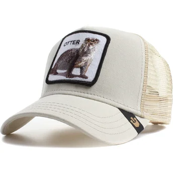 shapka-izvita-traker-bezhov-snapbek-otter-the-farm-ot-goorin-bros