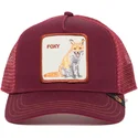 shapka-izvita-traker-chervena-snapbek-foxy-mama-the-farm-ot-goorin-bros