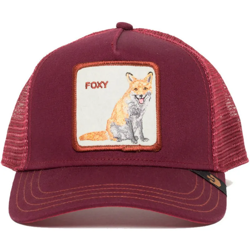 shapka-izvita-traker-chervena-snapbek-foxy-mama-the-farm-ot-goorin-bros