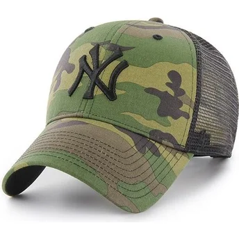 shapka-izvita-kamuflazh-snapbek-cheren-na-new-york-yankees-mlb-ot-47-brand