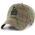 shapka-izvita-kamuflazh-reguliruema-cheren-na-los-angeles-dodgers-mlb-ot-47-brand