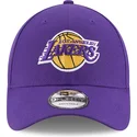 gorra-curva-violeta-ajustable-9forty-the-league-de-los-angeles-lakers-nba-de-new-era