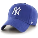 shapka-izvita-sinya-reguliruem-za-deca-na-new-york-yankees-mlb-ot-47-brand
