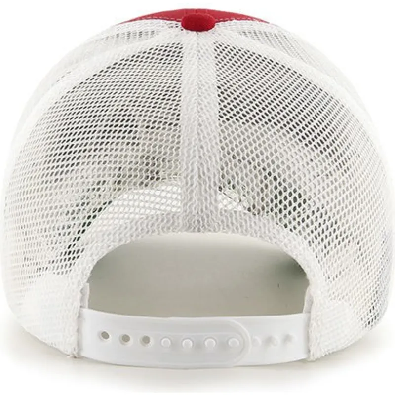 shapka-izvita-traker-chervena-snapbek-na-cleveland-indians-mlb-ot-47-brand