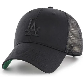 shapka-izvita-traker-cherna-snapbek-na-los-angeles-dodgers-mlb-ot-47-brand