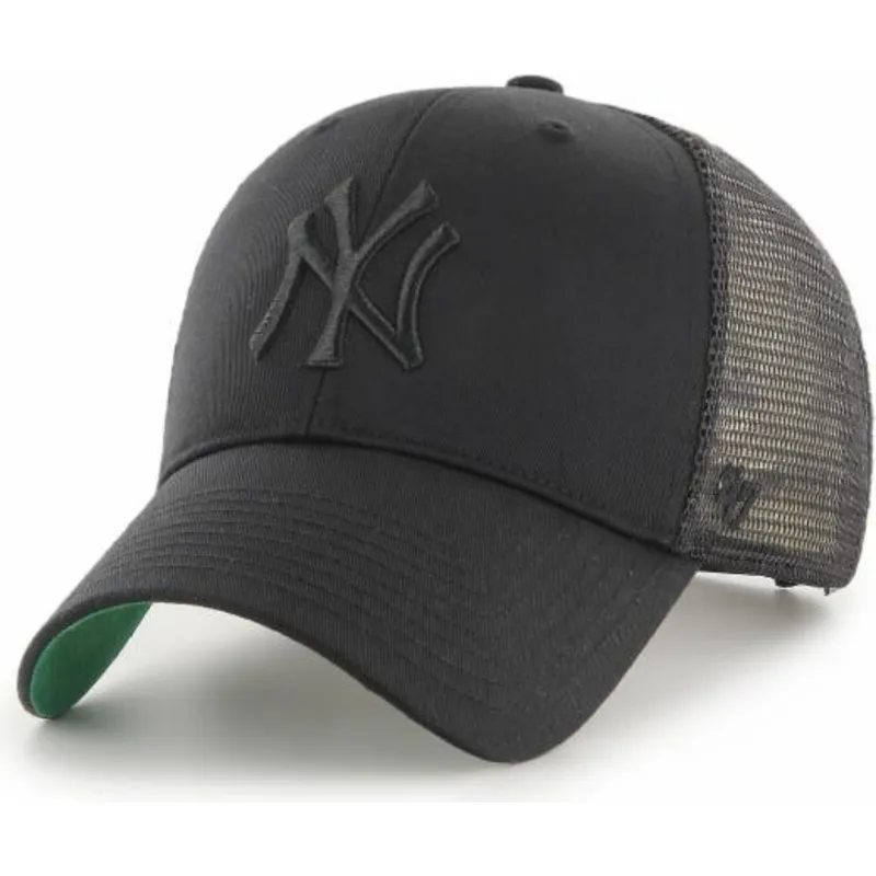 sort-trucker-kasket-med-sort-new-york-yankees-mlb-logo-mvp-branson-fra-47-brand