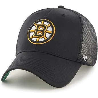 shapka-izvita-traker-cherna-snapbek-na-boston-bruins-nhl-ot-47-brand
