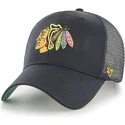 schwarze-trucker-cap-chicago-blackhawks-nhl-mvp-branson-von-47-brand