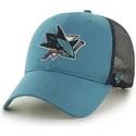 shapka-izvita-traker-zelena-snapbek-na-san-jose-sharks-nhl-ot-47-brand