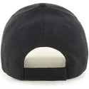 shapka-izvita-cherna-reguliruema-lenta-con-logo-bronce-na-new-york-yankees-mlb-ot-47-brand