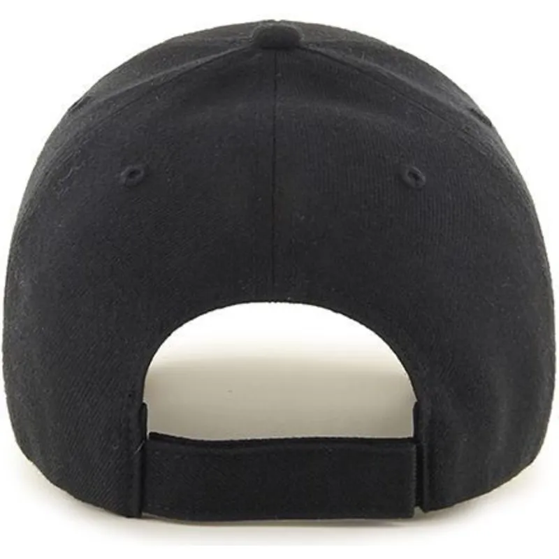 shapka-izvita-cherna-reguliruem-plata-na-new-york-yankees-mlb-ot-47-brand
