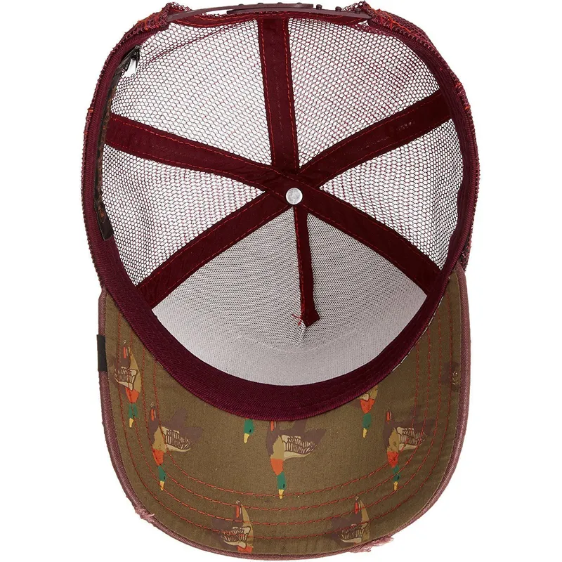 shapka-izvita-traker-chervena-snapbek-vino-the-the-farm-ot-goorin-bros