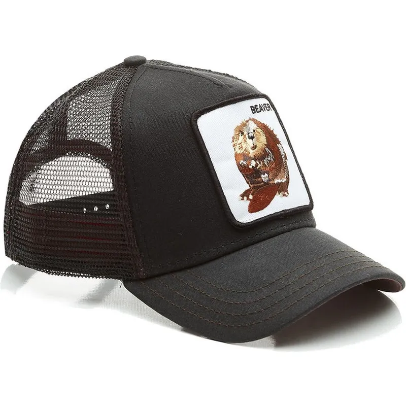 shapka-izvita-traker-cherna-snapbek-waxed-the-farm-ot-goorin-bros