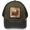 shapka-izvita-traker-zelena-snapbek-wild-beaver-the-farm-ot-goorin-bros