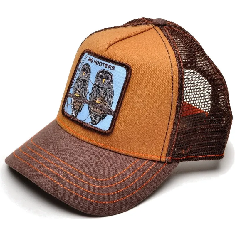 shapka-izvita-traker-kafyav-snapbek-lechuzas-hooters-the-farm-ot-goorin-bros