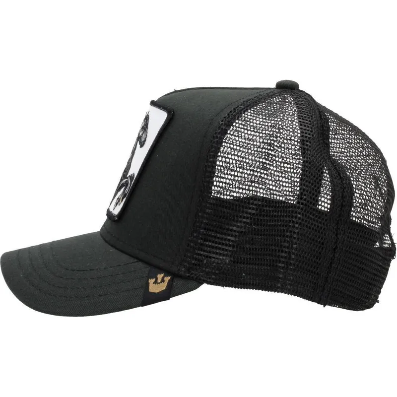 goorin-bros-sort-trucker-kasket-med-hestemotiv-spirit-stallion