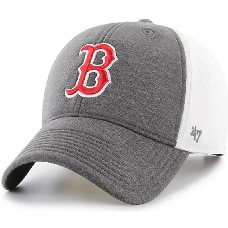 shapka-izvita-siv-reguliruem-na-boston-red-sox-mlb-ot-47-brand