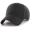 shapka-izvita-cherna-snapbek-na-chicago-white-sox-mlb-ot-47-brand