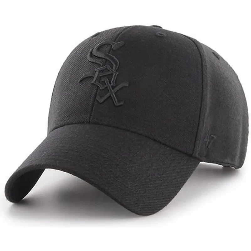 shapka-izvita-cherna-snapbek-na-chicago-white-sox-mlb-ot-47-brand shapka-izvita-cherna-snapbek-na-chicago-white-sox-mlb-ot-47-brand