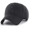 schwarze-gebogene-snapback-kappe-mit-schwarzem-logo-der-los-angeles-dodgers-mlb-mvp-von-47-brand