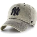 shapka-izvita-siv-reguliruem-na-new-york-yankees-mlb-ot-47-brand