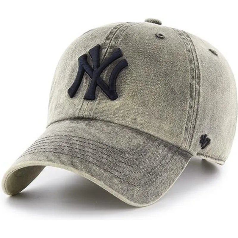 shapka-izvita-siv-reguliruem-na-new-york-yankees-mlb-ot-47-brand