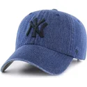 shapka-izvita-tmnosin-reguliruem-vaquero-na-new-york-yankees-mlb-ot-47-brand