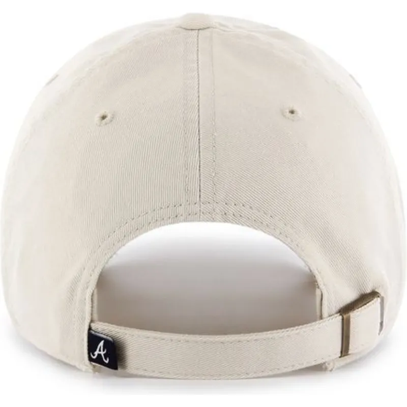 shapka-izvita-krem-reguliruem-atlanta-braves-mlb-clean-up-na-atlanta-braves-mlb-ot-47-brand