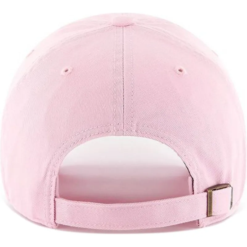 shapka-izvita-roza-reguliruema-na-los-angeles-dodgers-mlb-ot-47-brand